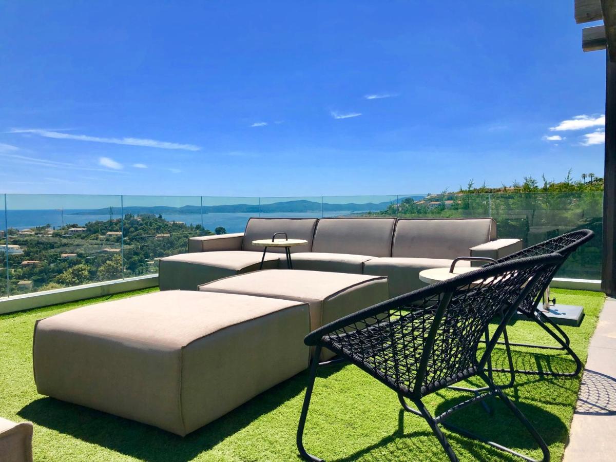 Vue Panoramique Sur La Baie De St Tropez Villa *